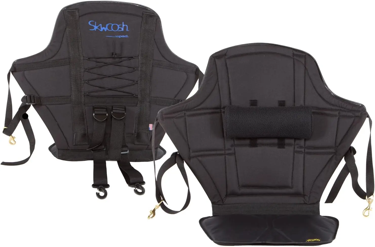 

High Back Kayak Seat with Lumbar Roll and Gel Seat Cushion for kayaking comfort the USA Exercise mat Foam roller yoga Spiritua