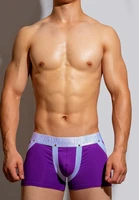 fashion unique original design funny rivet underwear men cotton breathable boxer shorts male hip lifting underpants