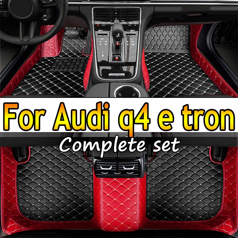 

Car Floor Mats For Audi q4 e tron 2022 DropShipping Center Auto Interior Accessories Leather Carpets Rugs Foot Pads