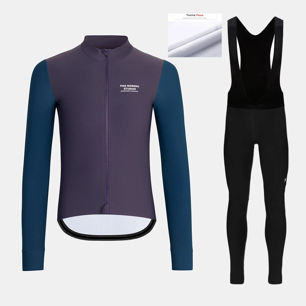 

PNS Winter Hot Wool Men Cycling Suit Outdoor Sportswear MTB Bike Uniform Cycling Kit Mallot Ciclismo Hombre Bicycle Clothing