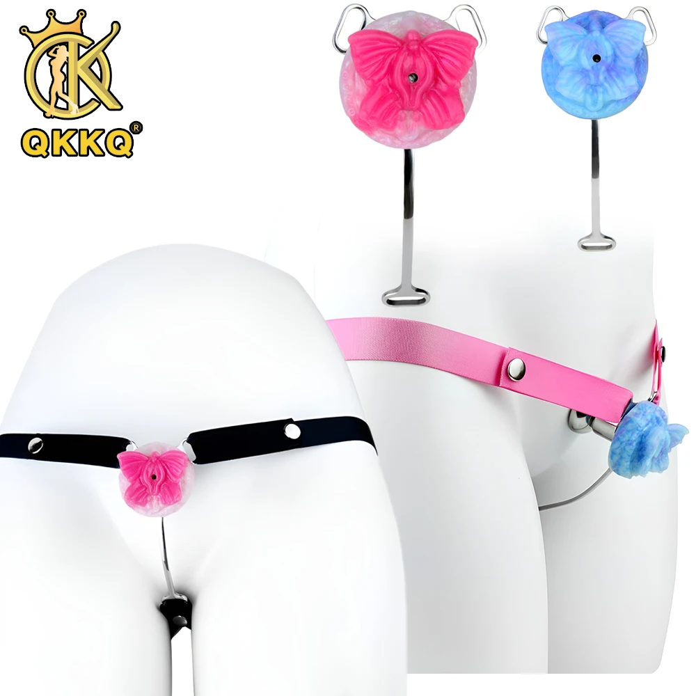 уретра хентай QKKQ мужское устройство целомудрия носимые имитация киски порно уретры с поясом кольцо для пениса БДСМ секс-игрушки | AliExpress