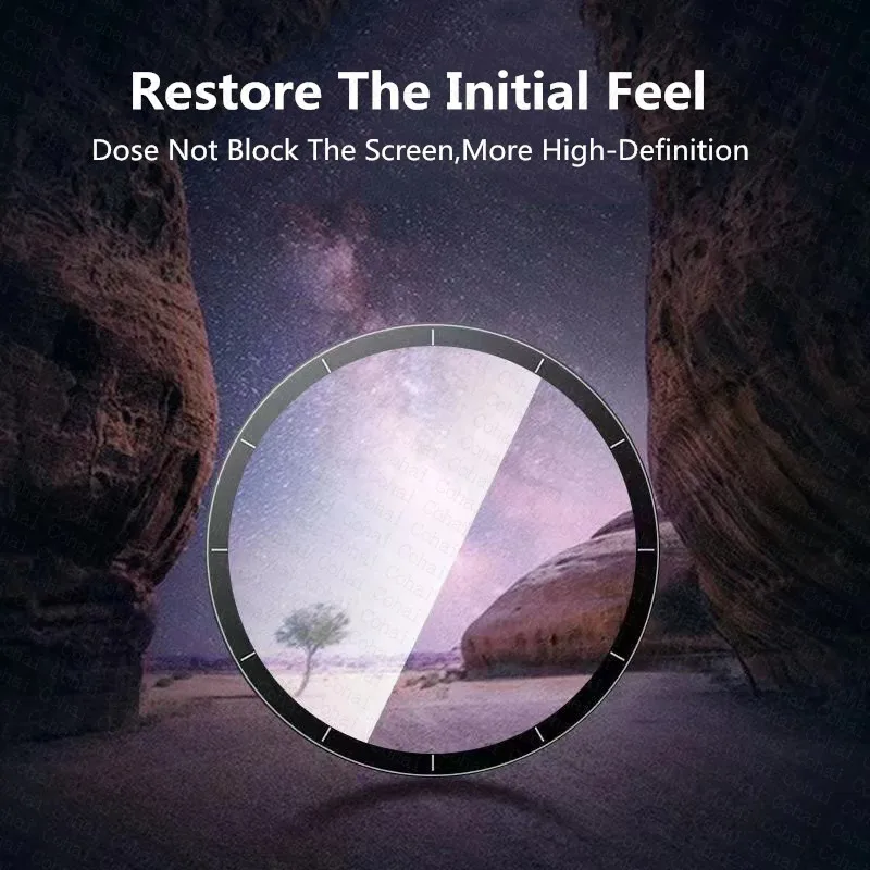 Защитная пленка 20D для Xiaomi Mi Smart Watch Color Sports Version Full Screen Protector Smartwatch Not Glass on.