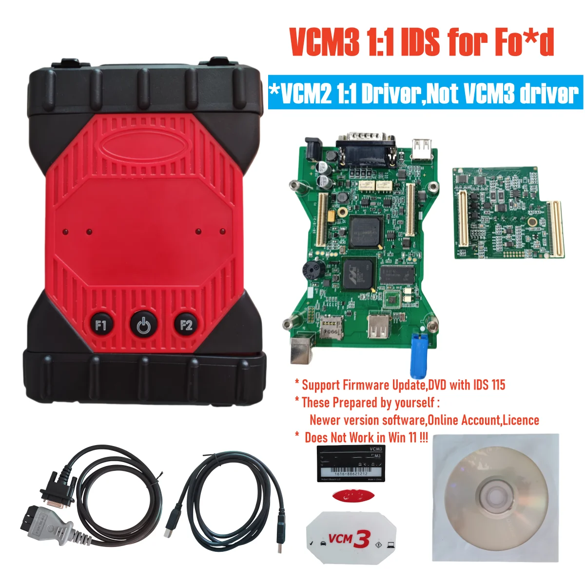 НОВЫЙ VCM3 VCM2 1:1 2 шт. VCM IDS V115 для транспортных средств Fo * d можно напрямую работать