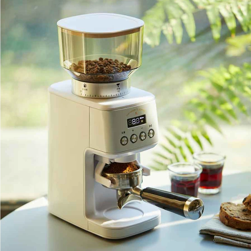 

Coffee bean grinder automatic household commercial hand-made Italian electronically controlled quantitative