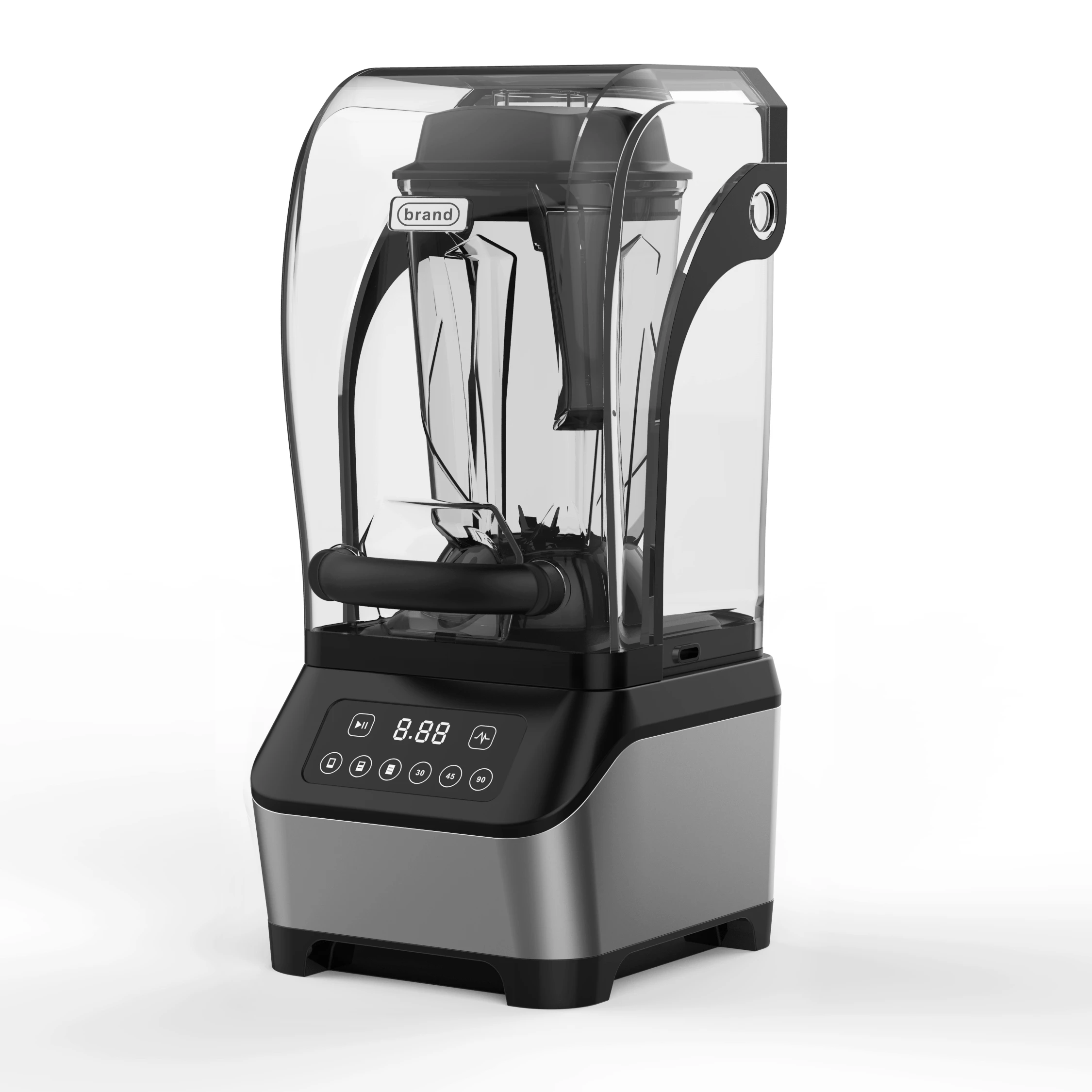 

Best 1800W Professional Commercial Blender High Capacity and Total Crushing Machine for Smoothies, Ice and Frozen Fruit Juice