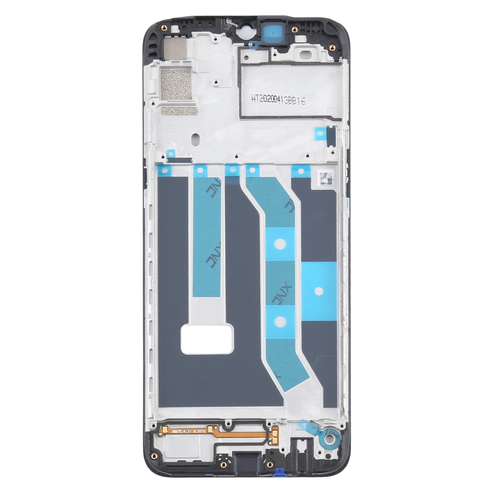 Фото Сменный корпус средней рамки для OPPO Realme Narzo 10 / Realme 6i RMX2040, передняя рамка, панель LCD, лицевая панель №2