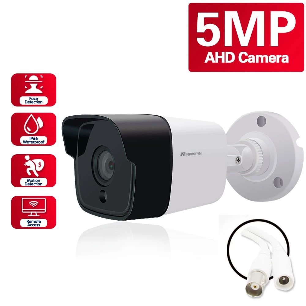 

AHD 1080P 2MP 5MP Analog High Definition Surveillance Camera 1MP 720P AHD IP66 WaterProof CCTV Camera Security Indoor/Outdoor