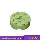 10 шт. кубики MOC 87081 4x4 для строительных блоков, кубики сделай сам, развивающие высокотехнологичные запасные игрушки для детей