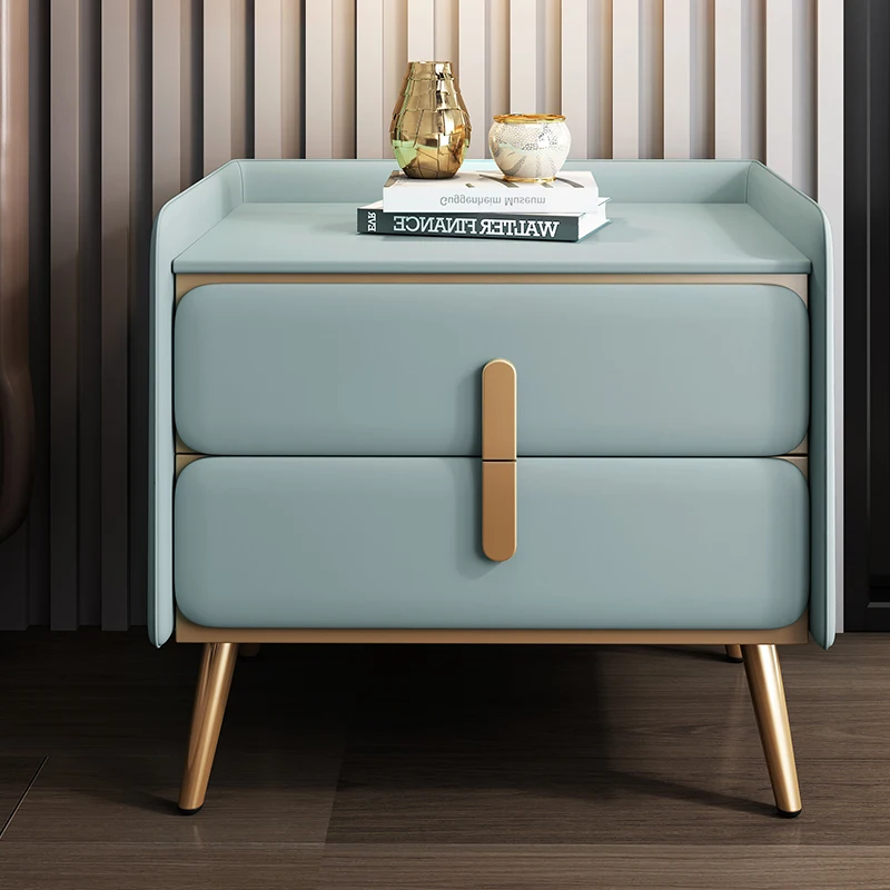 

Computer Nightstands Bedroom Home Garden Luxury Coffee Table Console Office Small Drawers Table De Chevet Bathroom Furniture XF