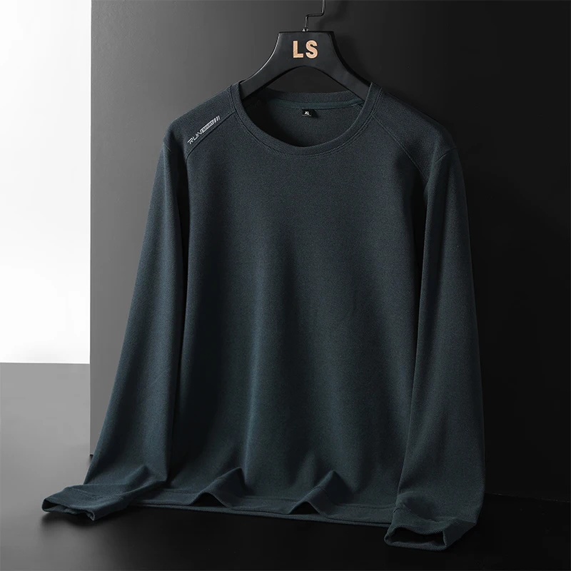 

Men's Casual Round Collar Sweatshirts Solid Color Sweatshirt Top Harajuku Plus Size Casual Round Collar Sweatshirts