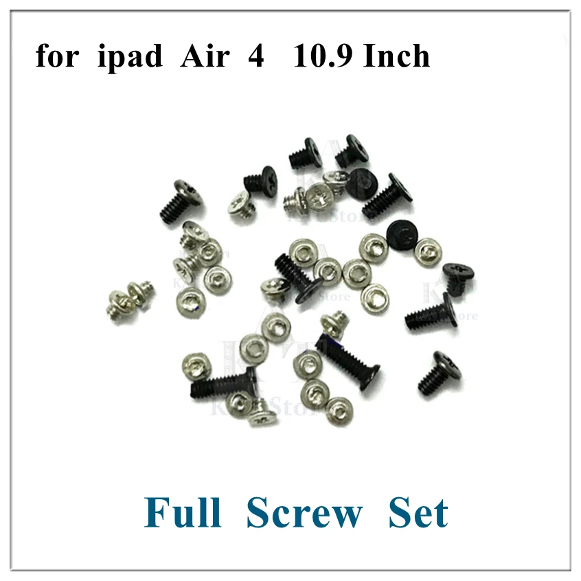 

5Set for iPad Air 4 2020 10.9 Inch Air4 Full Screw Set Main Board Repair Inner Bolt Bottom Dock Spare Screws Replacement Parts