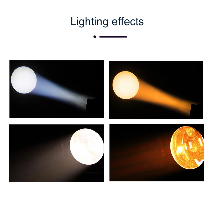 100 Вт мини-переменный зум эллипсоидальный DMX зум-профиль поверхность студийный