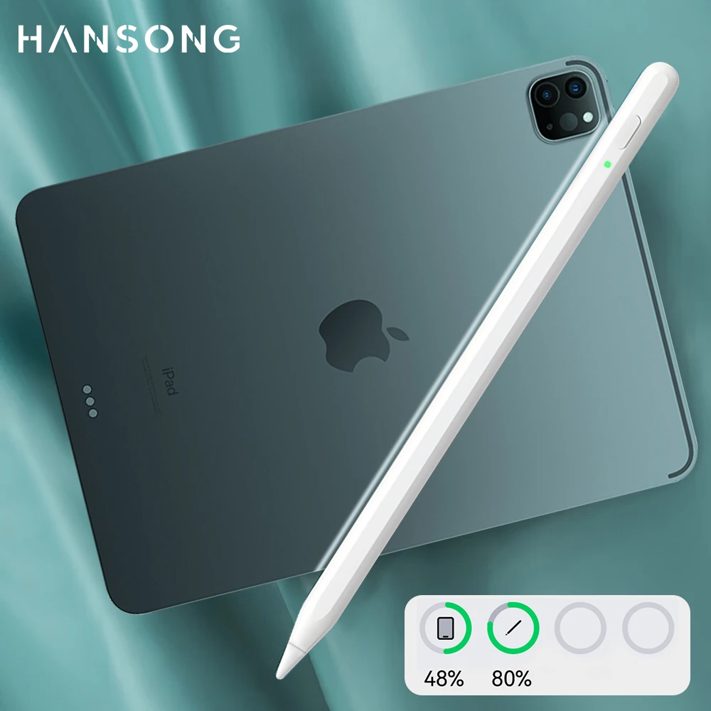 

For Apple Pencil 2 iPad Bluetooth Stylus For iPad Pro 12.9 11 Air 5 4th iPad 6 7 8 9 10th mini 6 5 2018-2023 Pencil Accessories