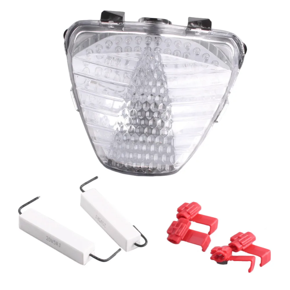 

E-Mark Motorcycle Brake Rear Tail Light Integrated LED Turn Signal Lamp For HONDA CBR 250R 2011 2012 CBR250R
