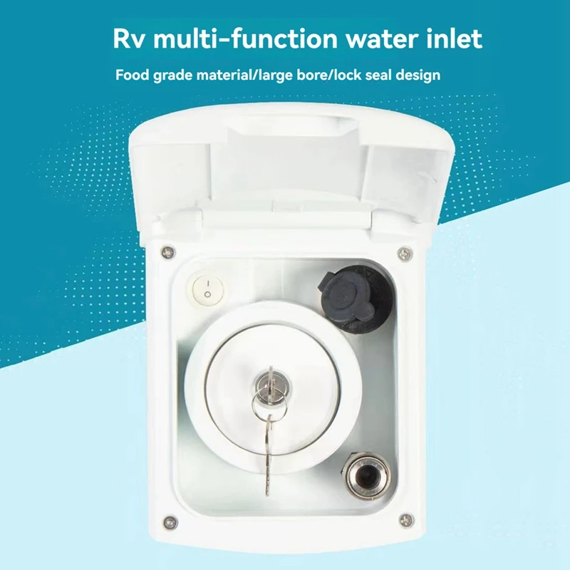 Многофункциональный наполнитель для воды на колесах комбинированный впускной