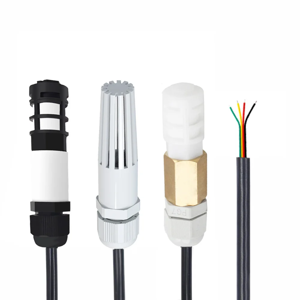 

Temperature Humidity Sensor Dustproof Waterproof High Temperature Resistant Probe Sensors Transmitter Output RS485 IP67 SHT30