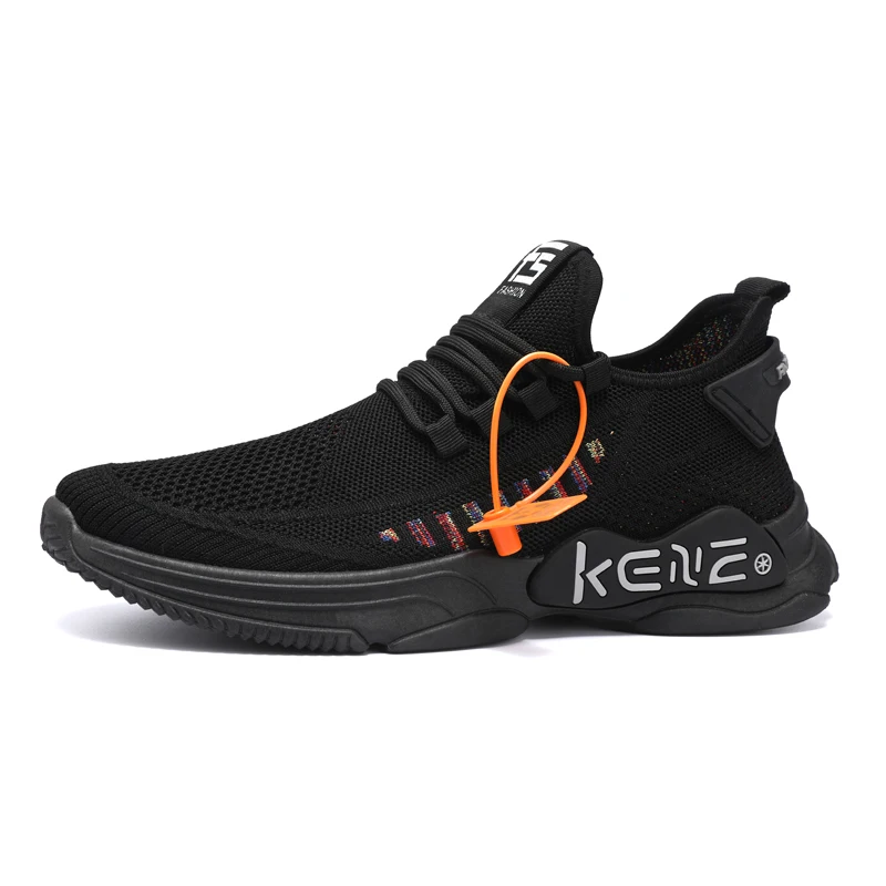 Men Running Shoes Mesh Sneakers Casual Walking Sport Footwear Non-Slip Flat Jogging Athletic Fashion Zapatillas Size 39-47
