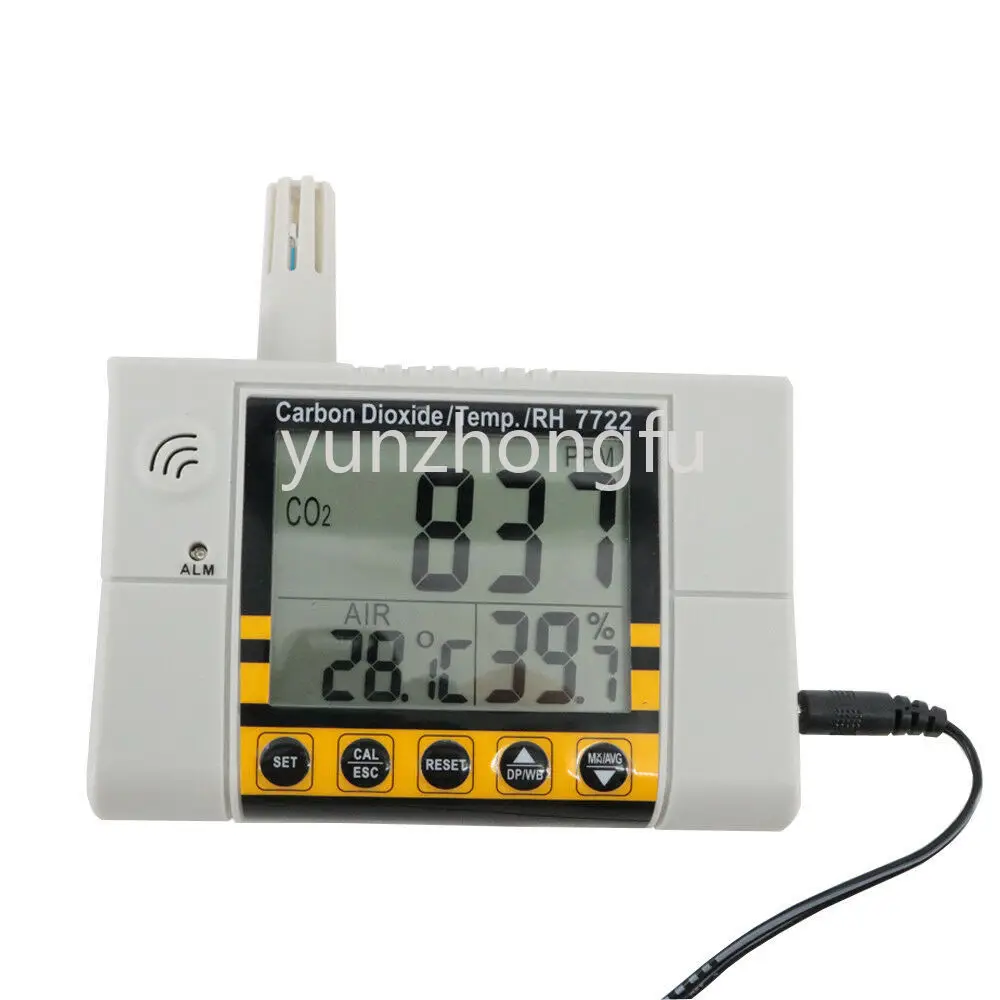 

For Air Quality Monitor AZ7722 Hygrometer Carbon Dioxide Tester