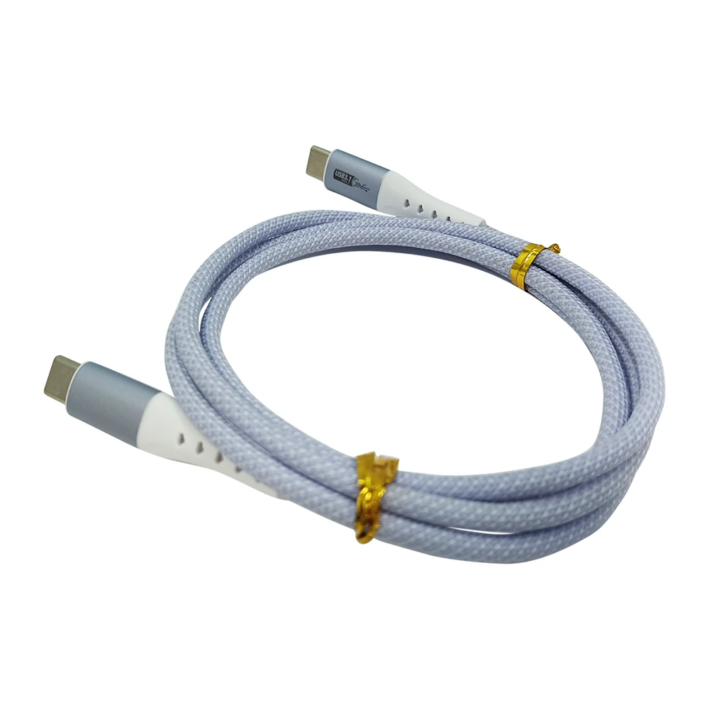 Фото 10 шт. PD100W/PD60W кабель для зарядки данных MFI 1 м/2 м/3 м 60 Вт/100 Вт Type-c к Type-c PD кабель для быстрой зарядки для IPhone Huawei Samsung X №1