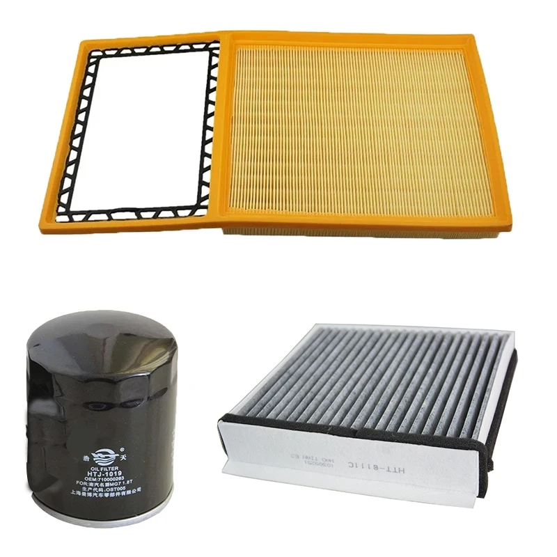 

Car Cabin Air Oil Filter Set For MG ZS 1.5L 2016- 10334315 LPW100180 10365455
