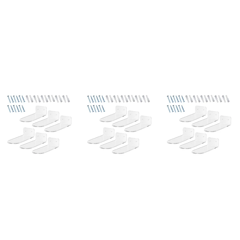 

Floating Shoe Display Stand - 18 Shoe Shelf For Wall - Sneaker Levitation Display Shoe Wall Shelf