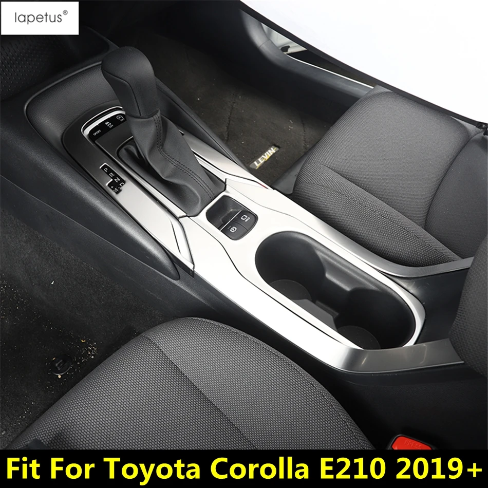 

Central Control Shift Gear Water Cup Holder Frame Panel Cover Trim For Toyota Corolla E210 2019 - 2023 Accessories Interior Kit