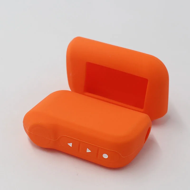 Силиконовый чехол для автоматического ключа для Starline A93 A63, русская версия, двусторонняя автомобильная сигнализация, ЖК-пульт дистанционного управления, брелок, чехол