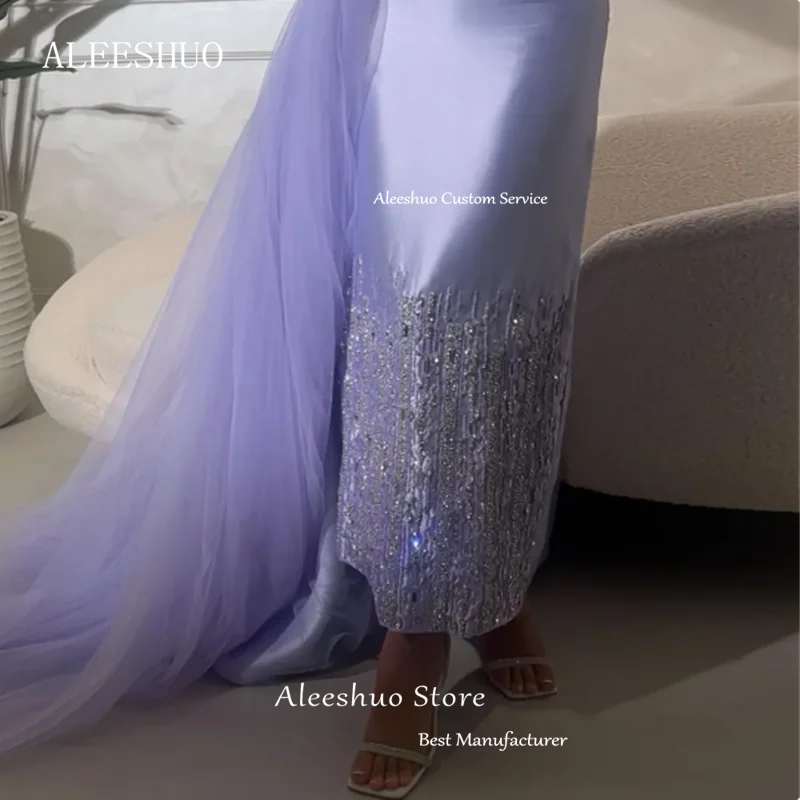 Рисунок 5 - Вечерние атласные платья Aleeshuo