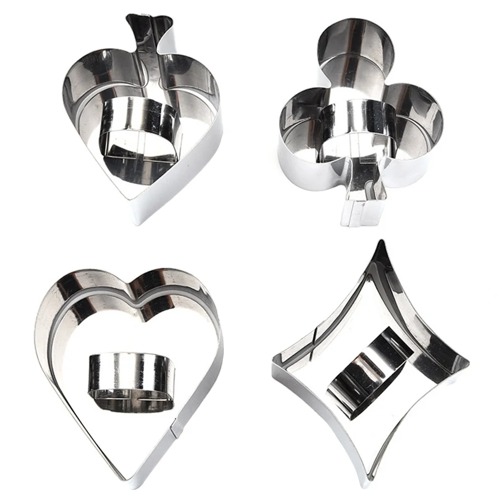 

Ring Cake Cookie Rings Baking Poker Mousse Molds Moldbiscuit Metal Pastry Tartdonut Dessert Round Steel Stainless Cooking Egg