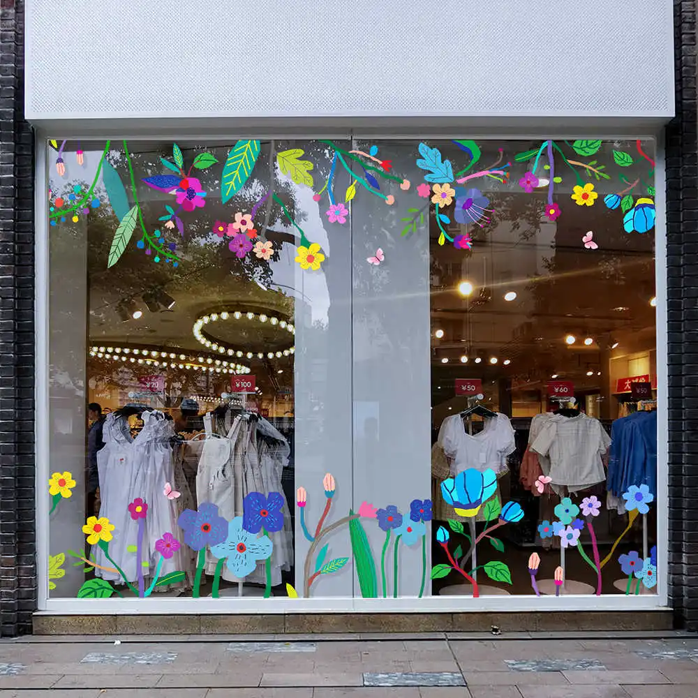 QiAds на заказ весенняя атмосфера украшения маленькие свежие цветы push pull