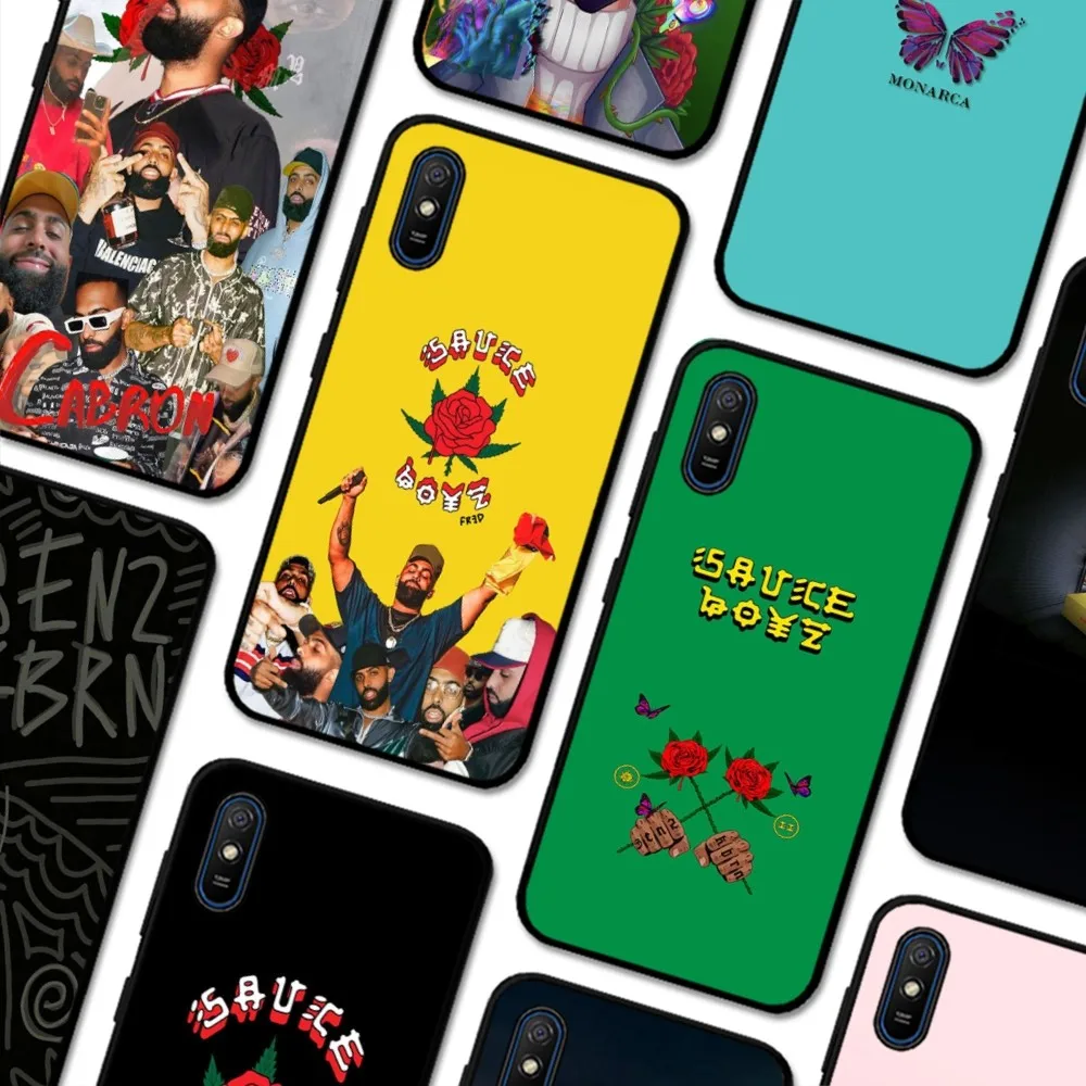 E-Eladio C-Carrion Sauce Boyz Phone Case For Redmi 5 6 7 8 9 10 plus pro A GO K20 K30 K40 F3 Fundas