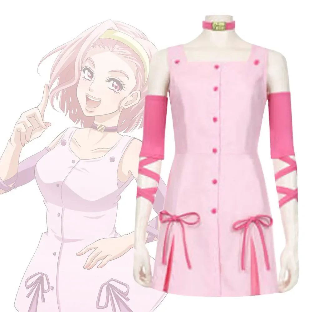 Японское аниме Jojo No Kimyo Na Boken Косплей Sugimoto Reimi Женский костюм