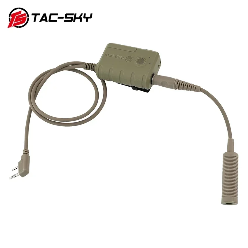 TAC-SKY Тактический Bluetooth-адаптер Ptt для COMTAC тактическая гарнитура с разъемом 7 0 мм