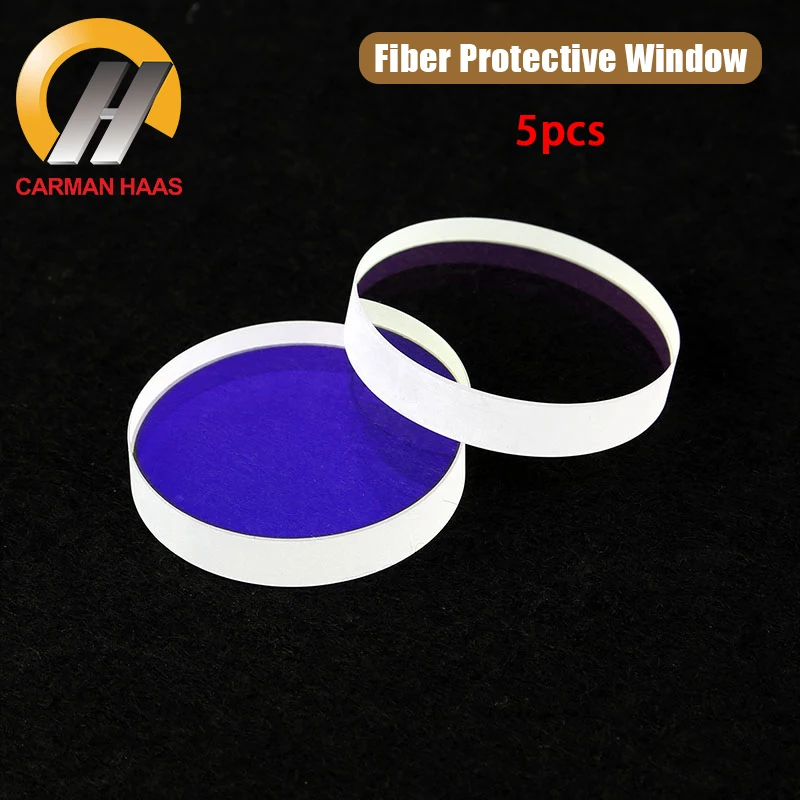 

5pcs/Lot 1064nm Fiber Laser Protective Lens Window 3Kw Diameter 22.35 27.9mm 30mm 24.9mm Protect Lens