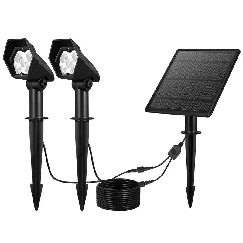 

YUNLIGHTS Waterproof LED Driveway Yard Lawn Garden Solar Outdoor Lights Landscape Lamp