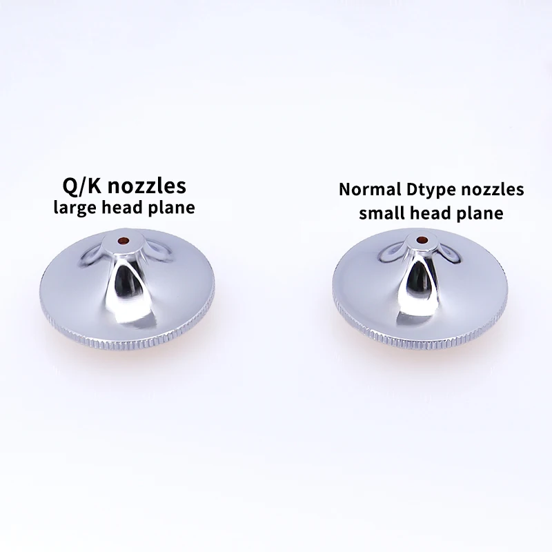 Наконечники сопла волоконного лазера Расходные детали двухслойная хромирующая