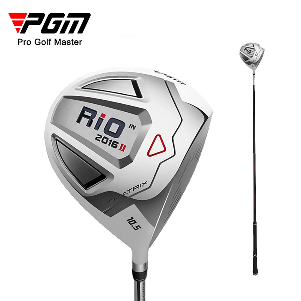 

PGM MG014 Golf Clubs RIO Men Right Handed Titanium Alloy 460CC Rod Head Drivers Fairways Hybrids Wood Pole 1/3/5/U4 Carbon Shaft