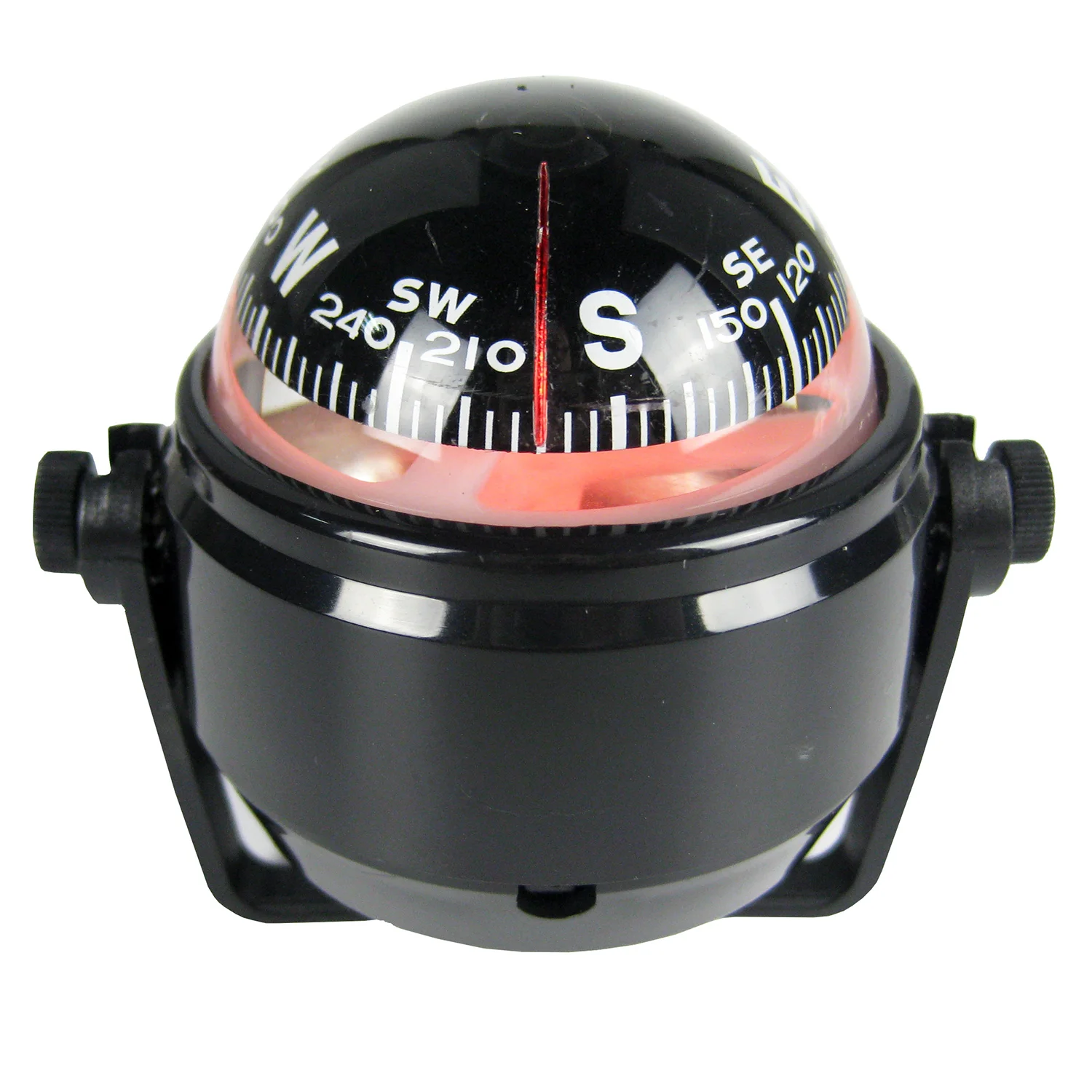 

Marine LED Navigation Compass for Sail Ship Vehicle Car Boat Black Electronic