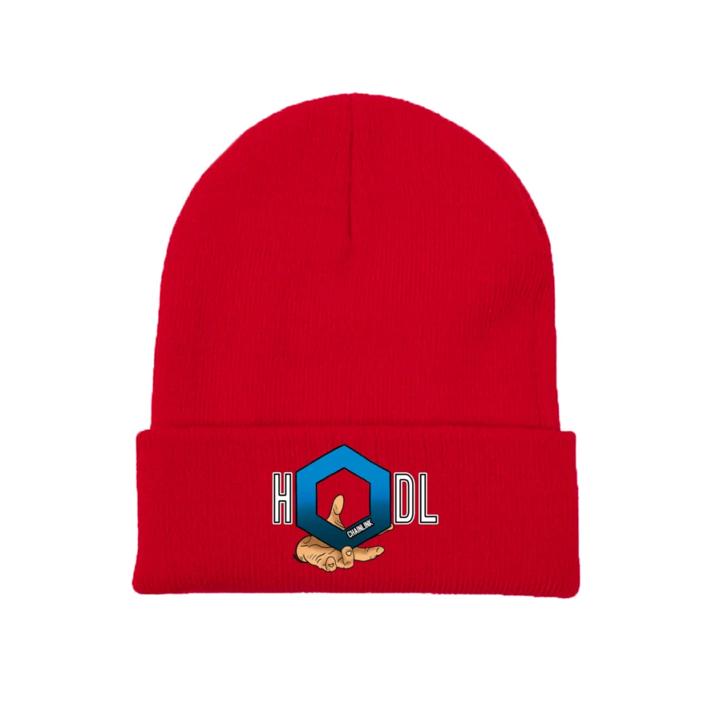 

HODL Chainlink ChainLink Crypto Link Coin Crytopcurrency Blockchain Knitting Beanie Caps Skullies Beanies Ski Caps Bonnet Hats