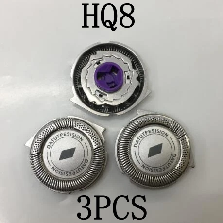 Фото 3 шт. HQ8 сменная головка HQ8505 лезвие для бритвы Philips PT724 PT726 PT727 PT728 PT731 PT732PT735 PT736 PT737 PT739 PT860 №1