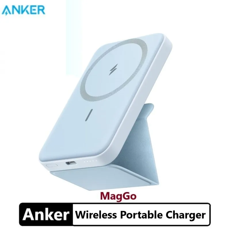 

Anker 622 Magnetic Battery (MagGo), 5000mAh Foldable Magnetic Wireless Portable Charger and USB-C for iPhone 13/12 Series