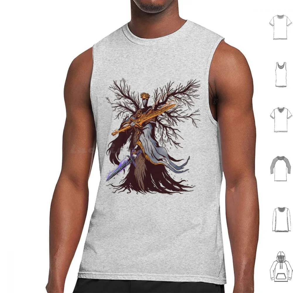 

Pontiff Sulyvahn Tank Tops Vest Sleeveless Nameless King Dark Souls Dark Souls 3 Dark Nameless Ds3 Souls Artorias Dark Souls