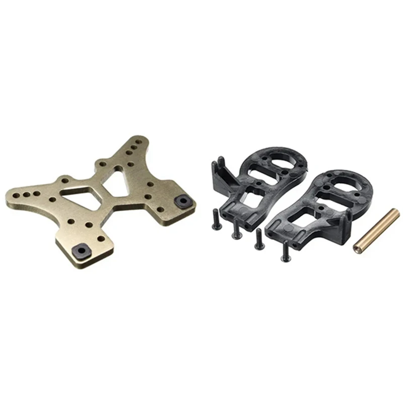 

2 комплекта для JLB Racing CHEETAH 11101 1/10 RC автомобильные запчасти: 1 комплект Shock Stay Shock Tower Board и 1 комплект держателей для заднего сиденья