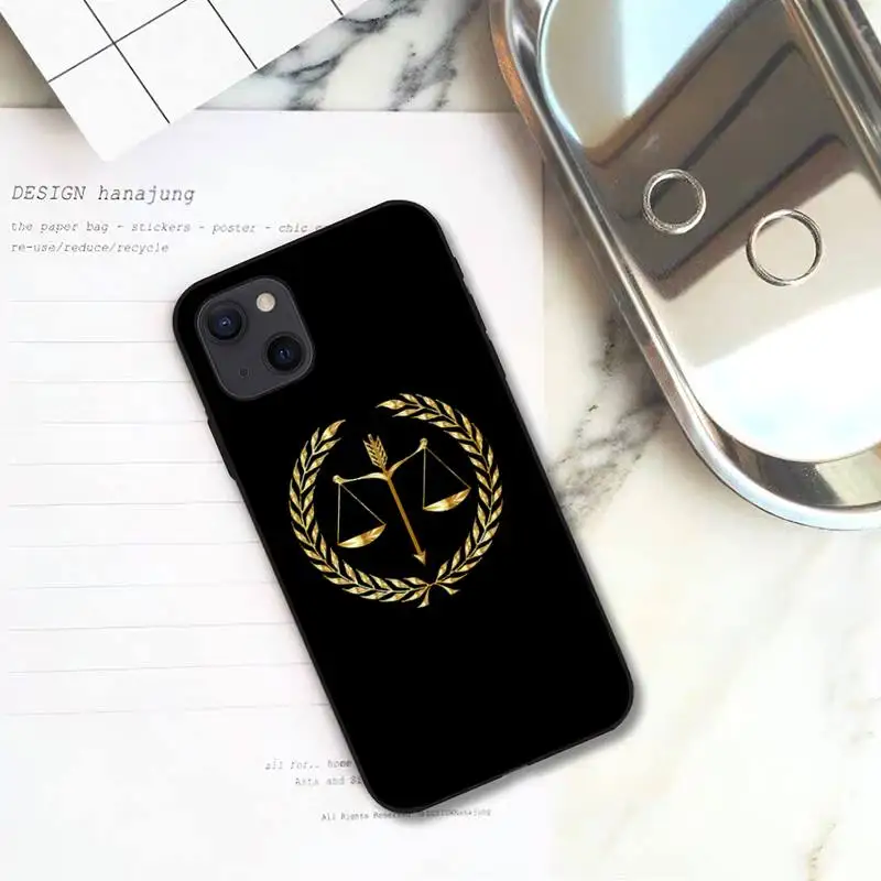 Чехол для телефона в стиле судьи iPhone 11 12 Mini 13 Pro XS Max X 8 7 6s Plus 5 SE XR | Чехлы