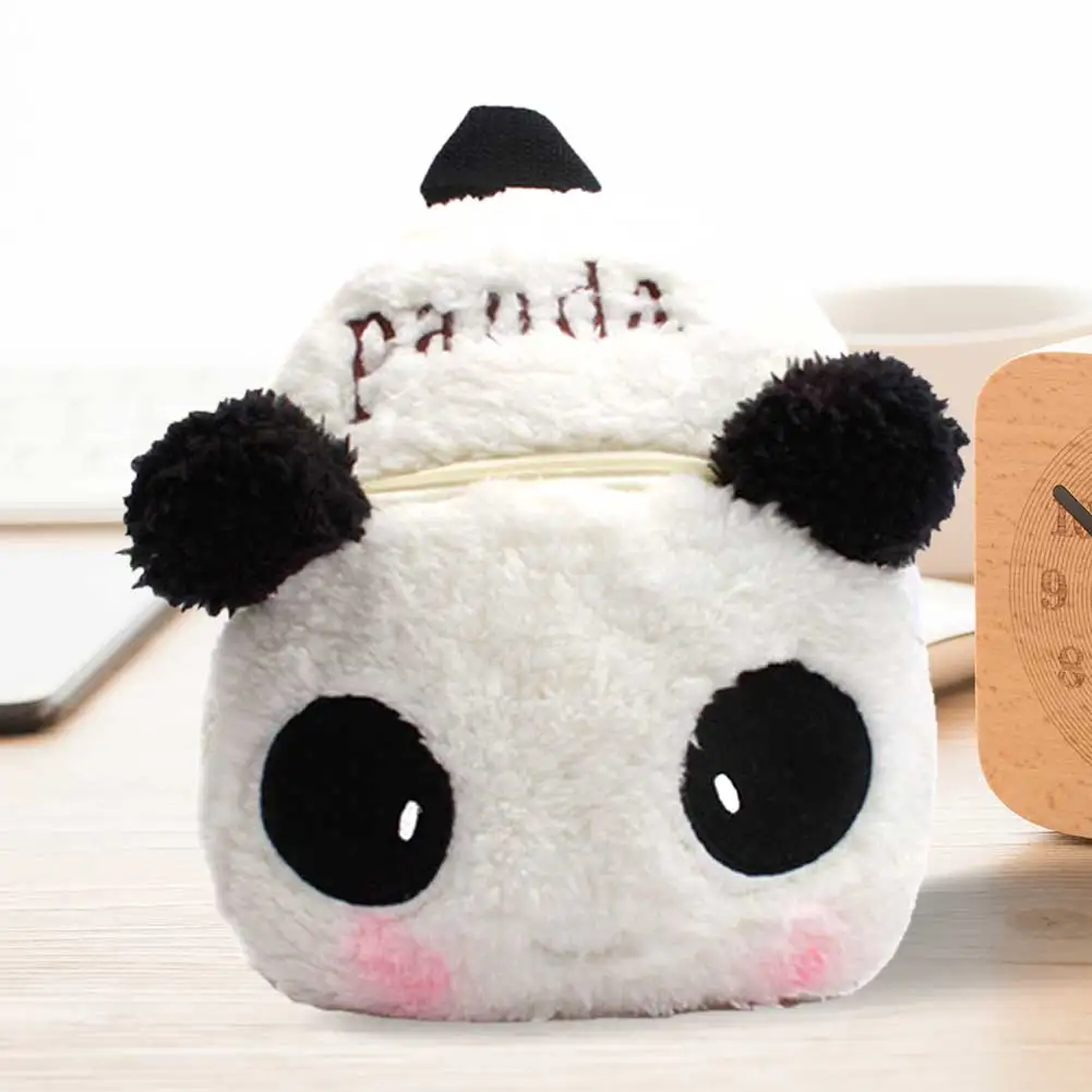 

Panda Backpack Girls Boys Plush Adjustable Schoolbags Stuffed Animal Bag Kindergarten Toys Children's Gift Kids Casual Knapsack
