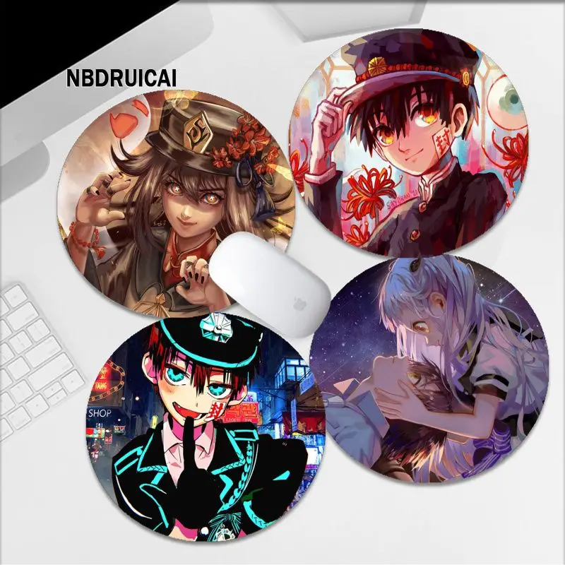 

Toilet Bound Hanako Kun INS Tide Round Office Computer Desk Mat Table Keyboard Big Mouse Pad Laptop Cushion Non-slip