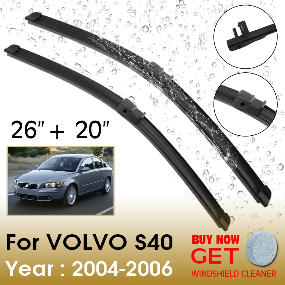 

Щетка стеклоочистителя для VOLVO S40, 26 + 20 дюймов, 2004-2006