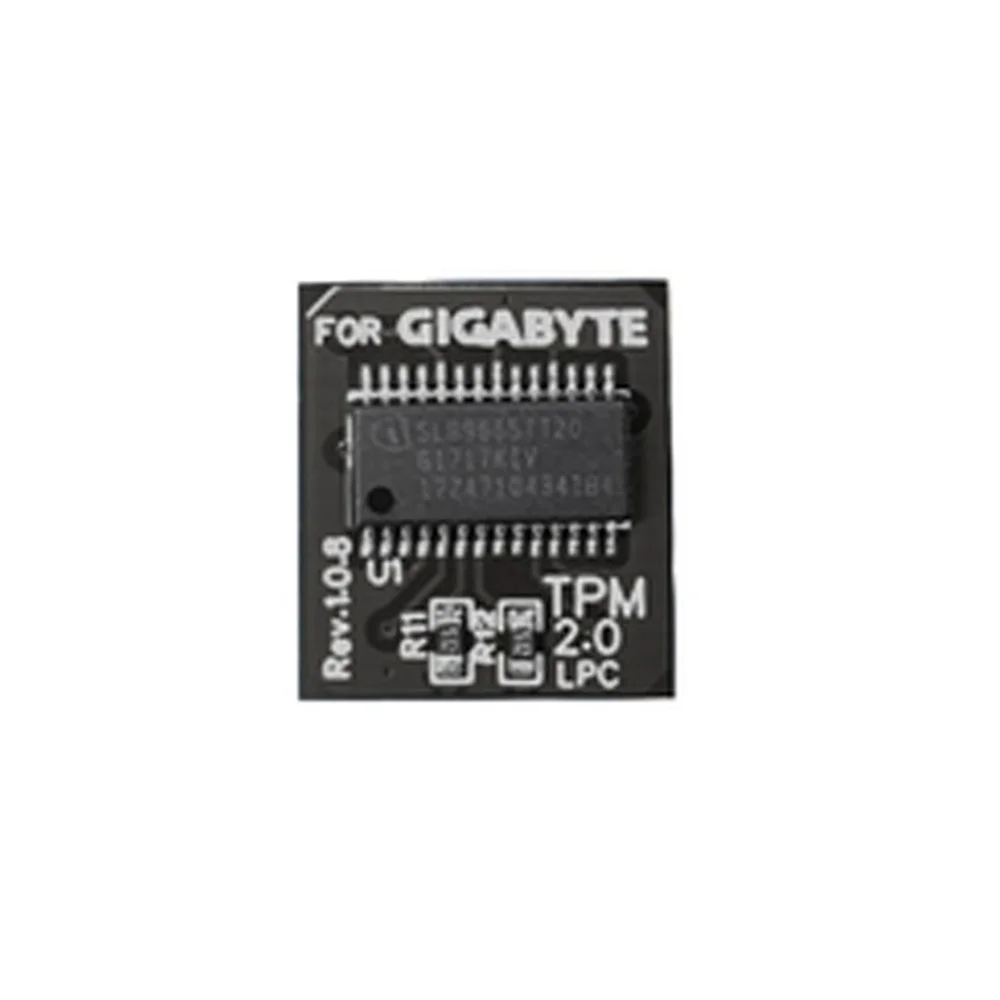 

TPM 2.0 Encryption Security Module Remote Card Windows 11 Upgrade LPC TPM2.0 Module 12 Pin for GIGABYTE Motherboards, A