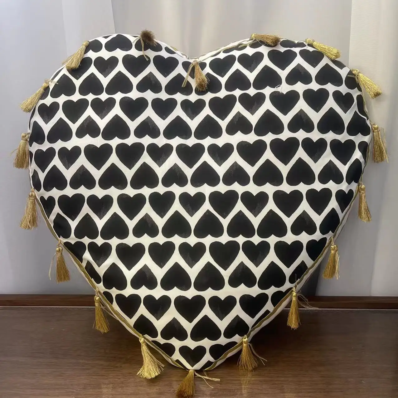 

Новинка, хлопковая подушка с кисточкой, украшение для спальни, не съемные подушки 40*40 см, подушки для украшения дома