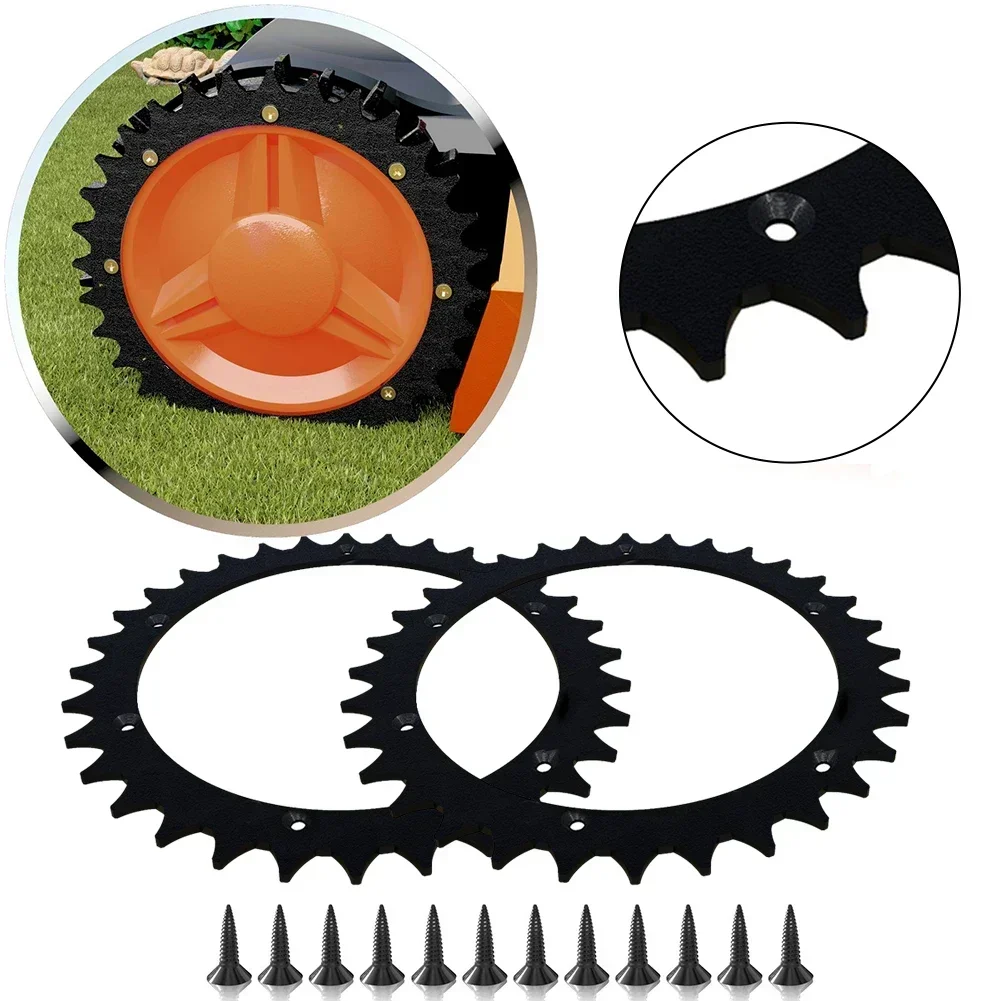 2 шт. шипы для газонокосилки ForWorx робота-косилки S/M газонокосилка 205 мм WR165E WR167E 205*2 5